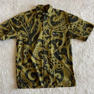 Rix Designer Hawaiian Aloha Shirt Size Small